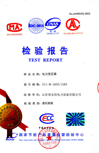 桂林电力变压器检测合格报告